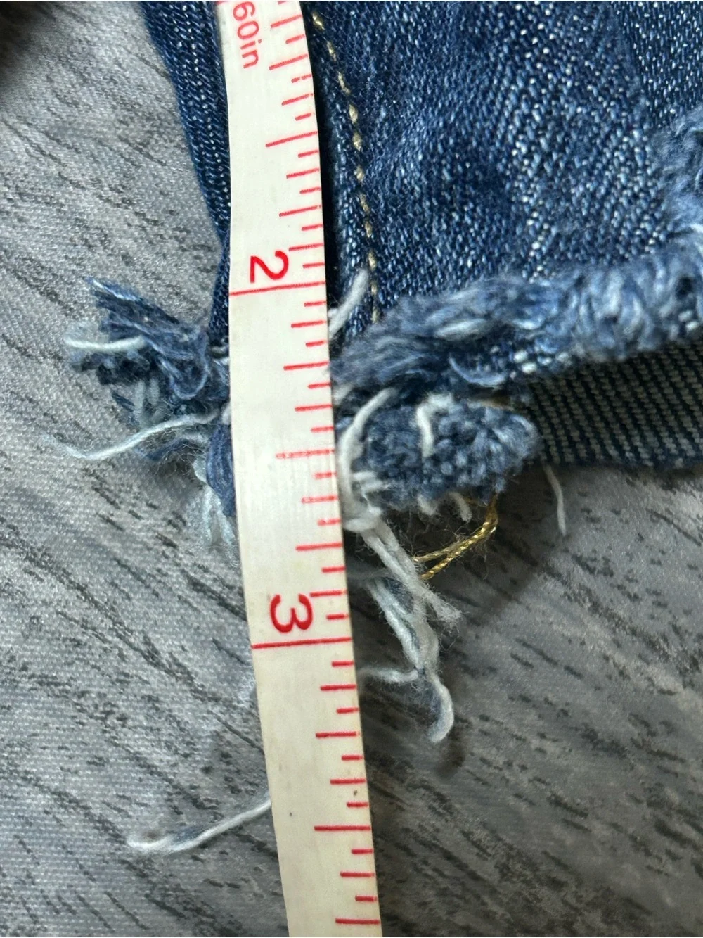 7 For All Mankind Rhinestone Back Pocket Cutoff Shorts Size 28